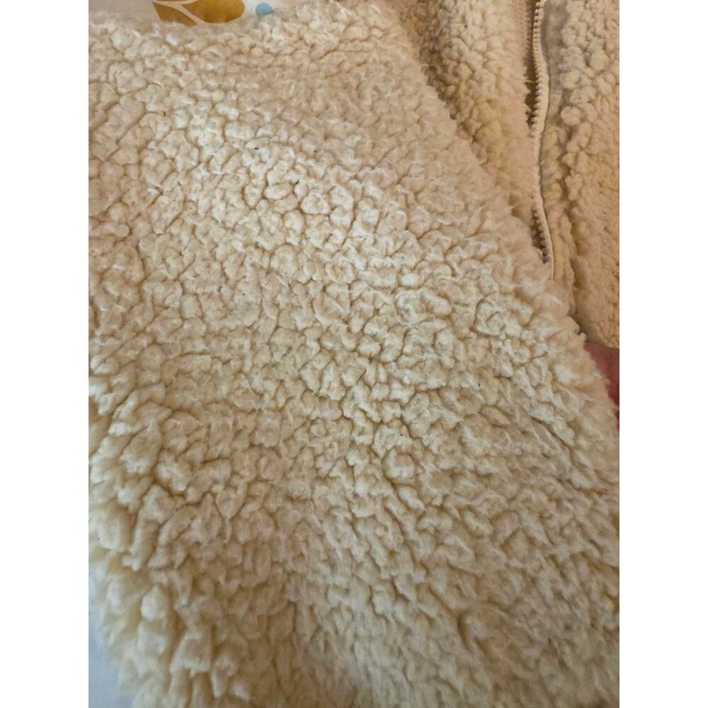 Pacsun Women's Floral Patterned Sherpa Jacket - Picture 5 of 5